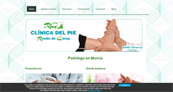 Desktop Screenshot of podologoadolfochavarria.com